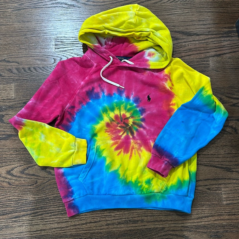 Ralph Lauren Polo - Tie Die Shrunken Fit Hoodie